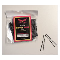 Ripple Pins Black 4.5cm