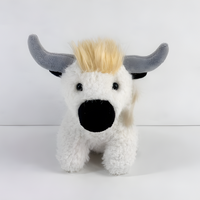 Angus the Highland Cow White