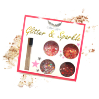 Glitter & Sparkle Scarlet