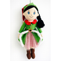 Elf Doll with Black Braids
