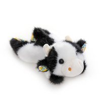 Blossom Buddies Black & White Cow