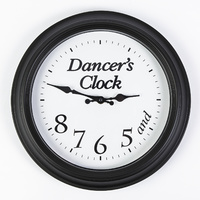 Dancer's Clock; Black