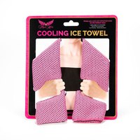 Cooling Ice Towel; Pink