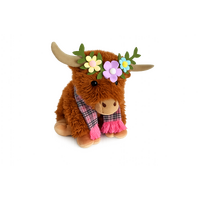 Harriett the Highland Cow Tan 42cm