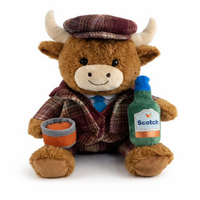 Scotch and Soda Highland Cow Tan 25cm