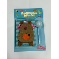 Fluffy Notebook - Capybara