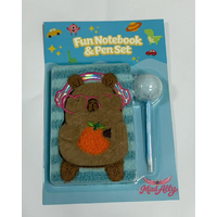 Fluffy Notebook - Capybara