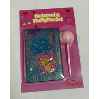 Fluffy Notebook - Milkshake
