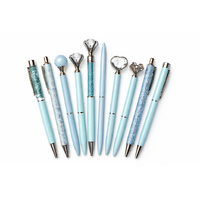 Blue Pens Assorted set of 10