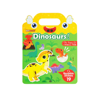 Silicone Sticker Book - Dinosaur