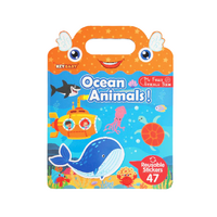 Silicone Sticker Book - Ocean