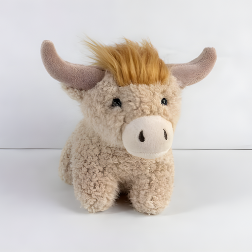 Angus the Highland Cow Light tan