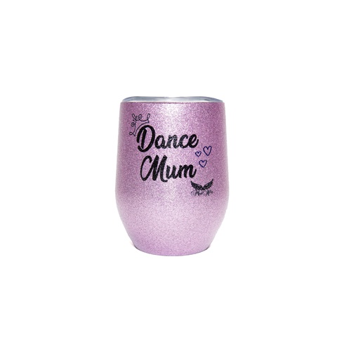 Glitter Mug - Dance Mum Pink
