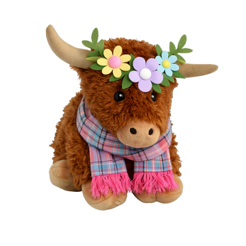 Harriett the Highland Cow Tan 80cm