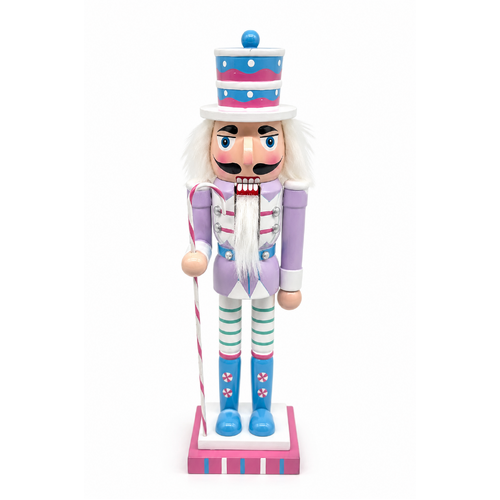 Christmas Lilac Nutcracker 38cm
