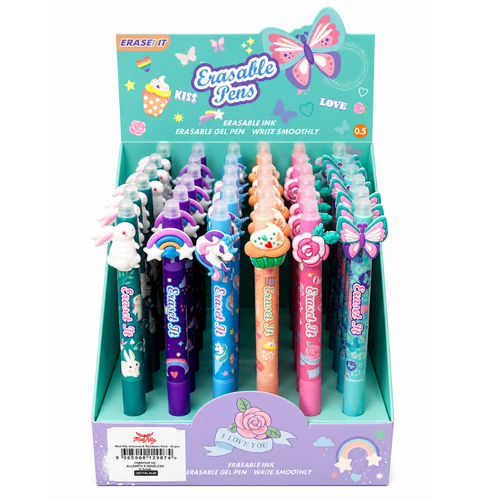 Unicorn & Rainbows Erasable Pens