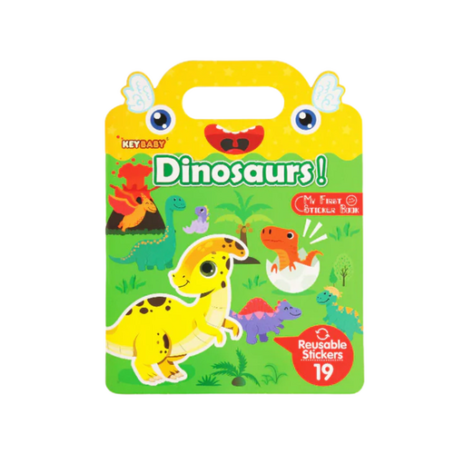 Silicone Sticker Book - Dinosaur