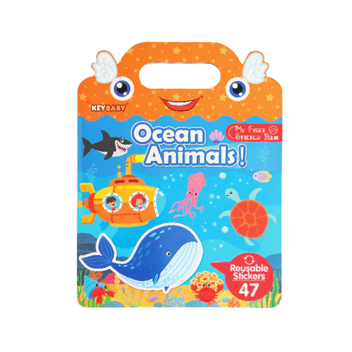 Silicone Sticker Book - Ocean