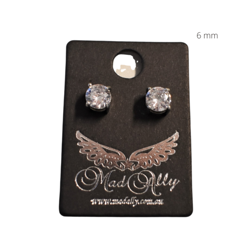 Magnetic Earrings; 6mm